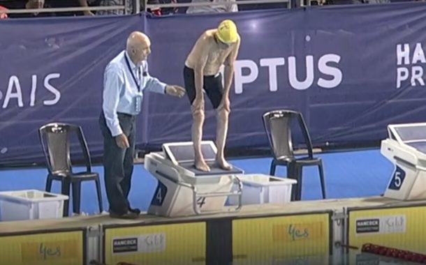 澳近百歲老翁 打破人瑞組50公尺自由式世界紀錄