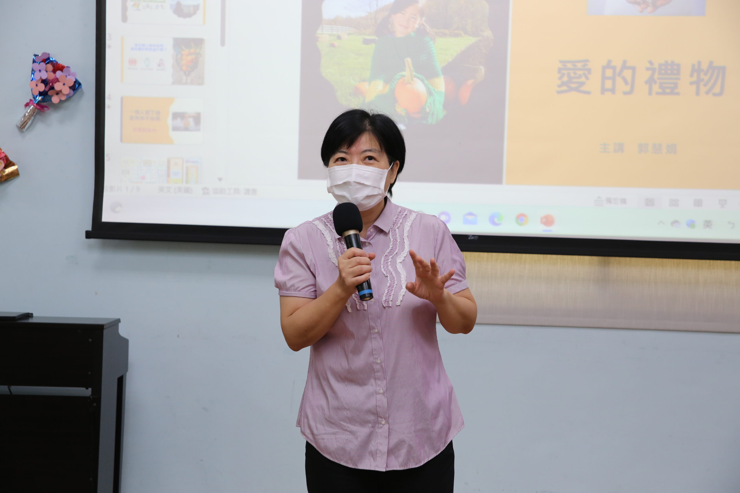 台灣「死亡咖啡館」創辦人、生死關懷教育推廣協會理事長郭慧娟。