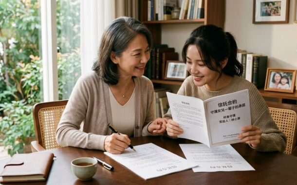 從「手心裡的寶」到「制度裡的愛」：一位母親如何透過信託，將掛心化為守護女兒一輩子的承諾