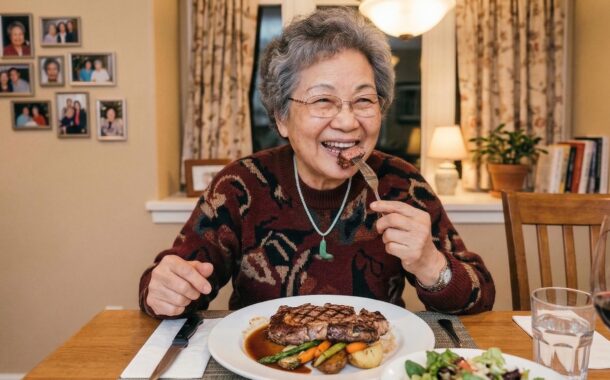 告別「無牙餐」！這塊牛排我阿嬤用牙齦就能吃掉