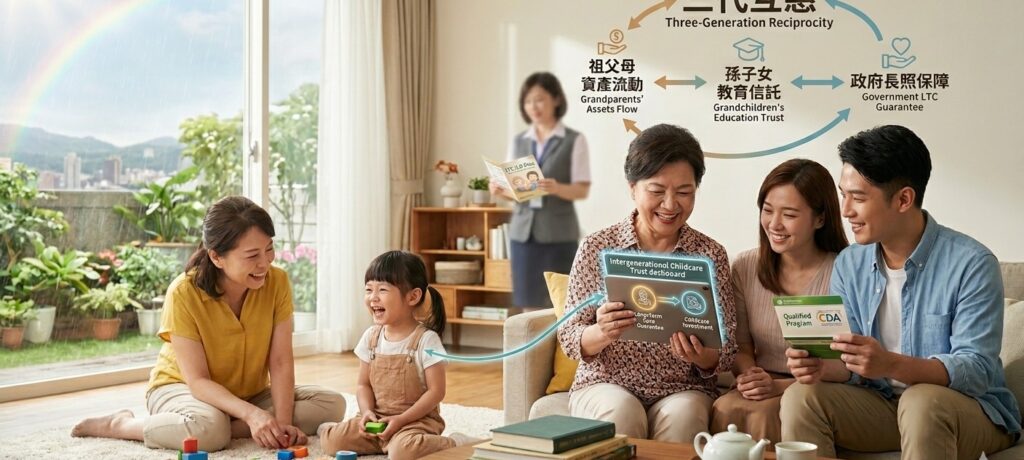 【壯世代理想國】讓台灣成為第一個「三代互惠」的國家