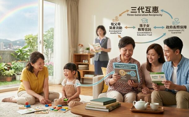 【壯世代理想國】讓台灣成為第一個「三代互惠」的國家