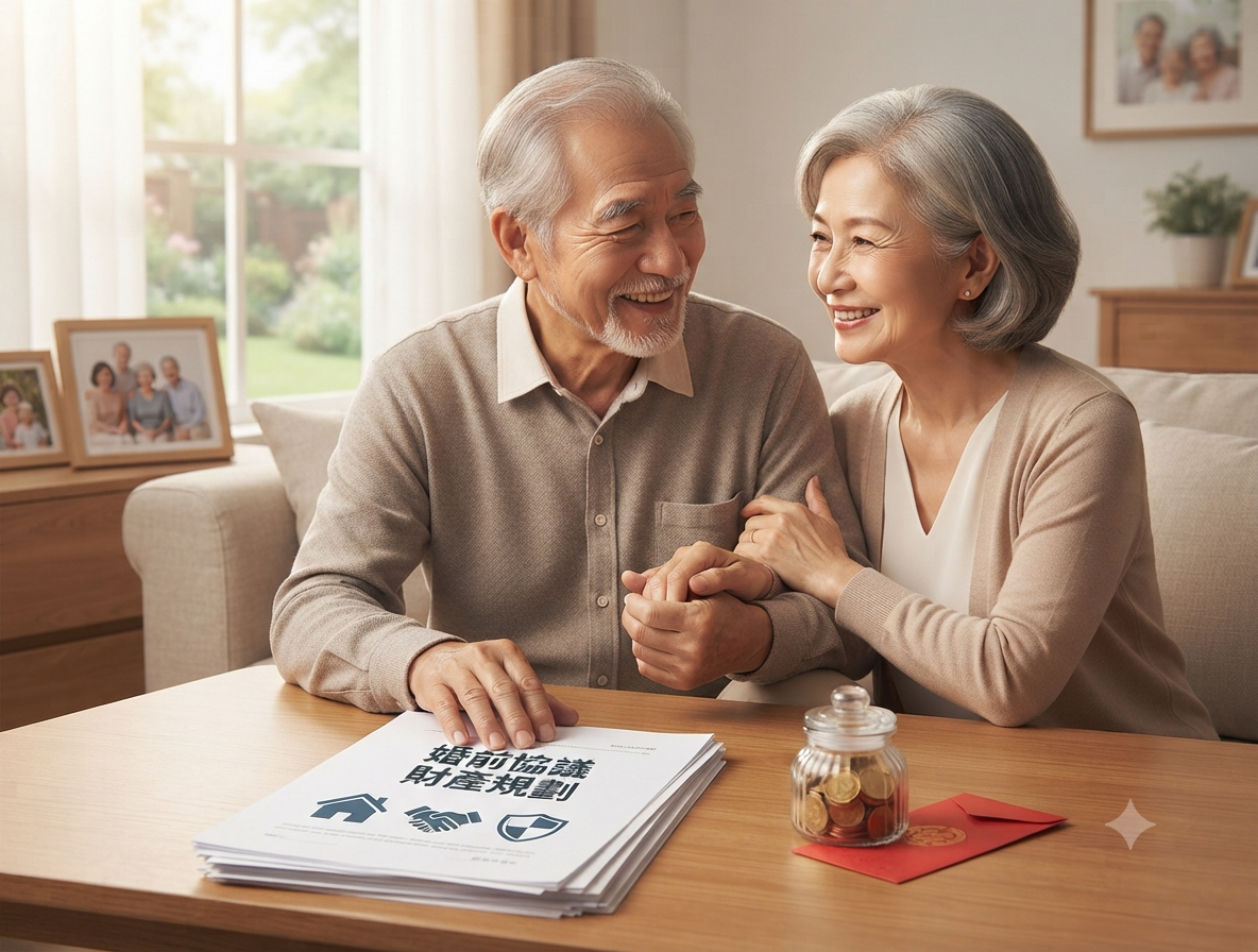 黃昏之戀的「財產考驗」？再婚的財產保護3妙招