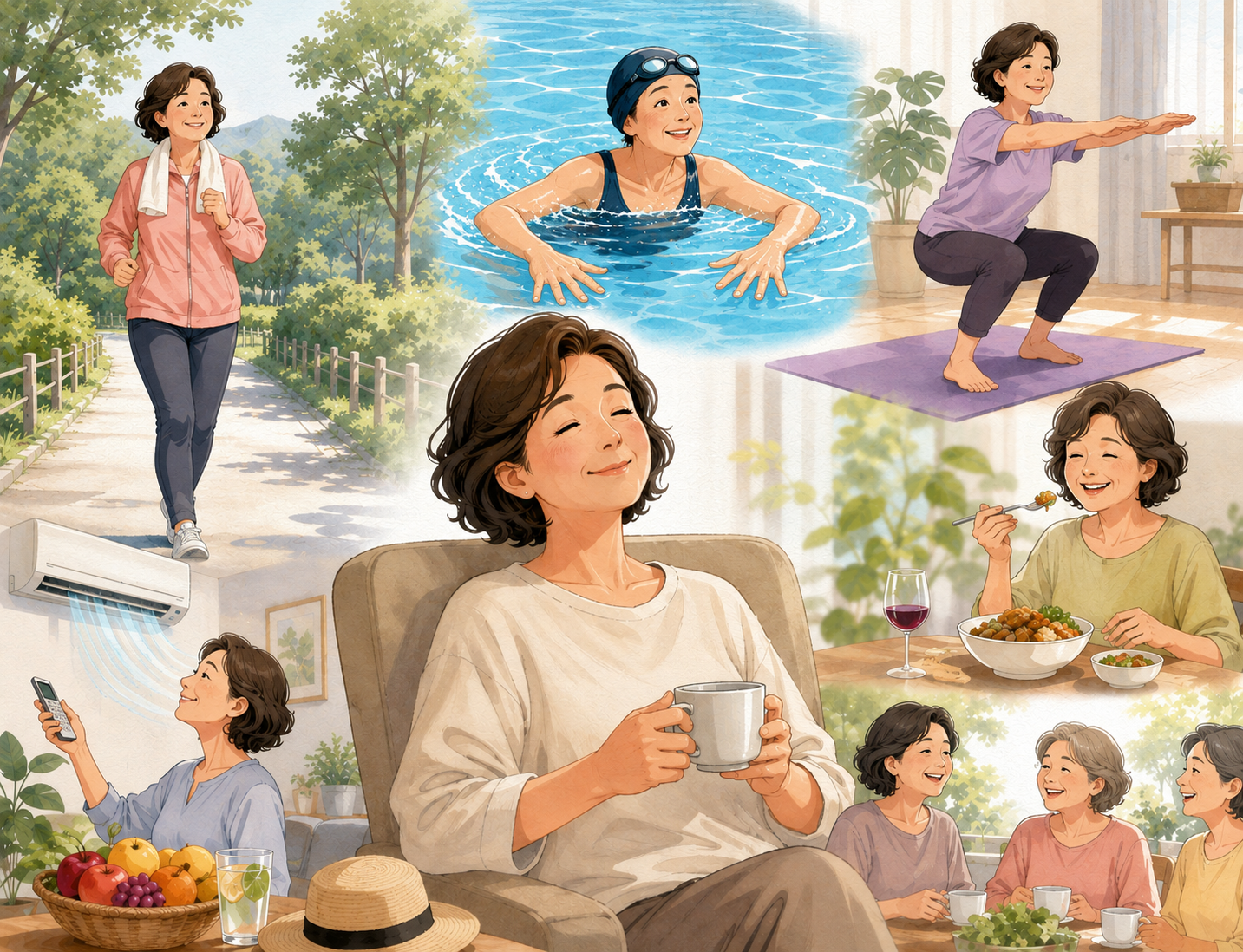 銀髮族真正的養生，不是硬撐，而是學會讓自己「舒服地老」