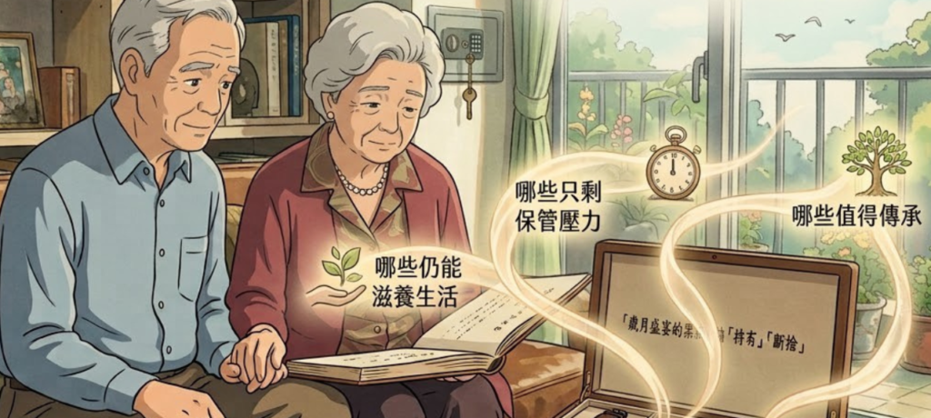 放下身外物，換來大自在——談晚年最美的「斷捨離」